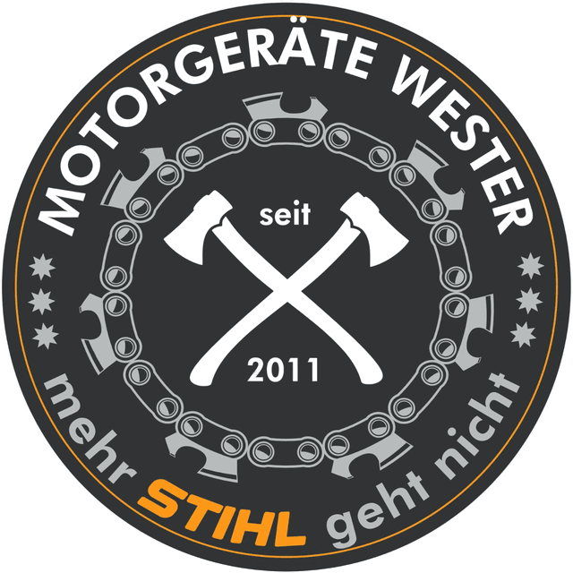 MOTORGERÄTE WESTER Logo - mehr STIHL geht nicht